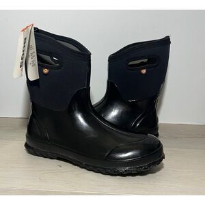 *NEW BOGS Classic' Mid High Waterproof Snow Boot Black Size 11